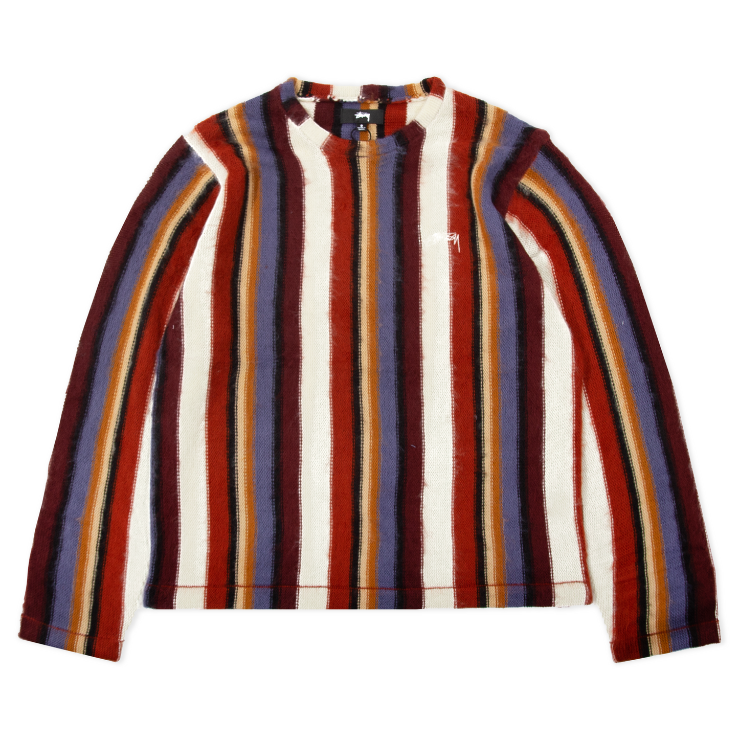 Stüssy Vertical Stripe Knit - Rust