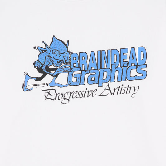Brain Dead Progressive Artistry T-Shirt - White