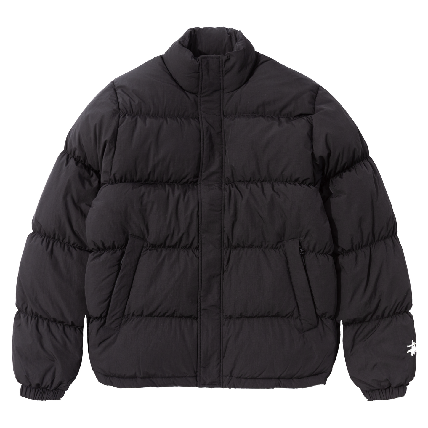 Stüssy Ripstop Down Puffer Jacket - Black