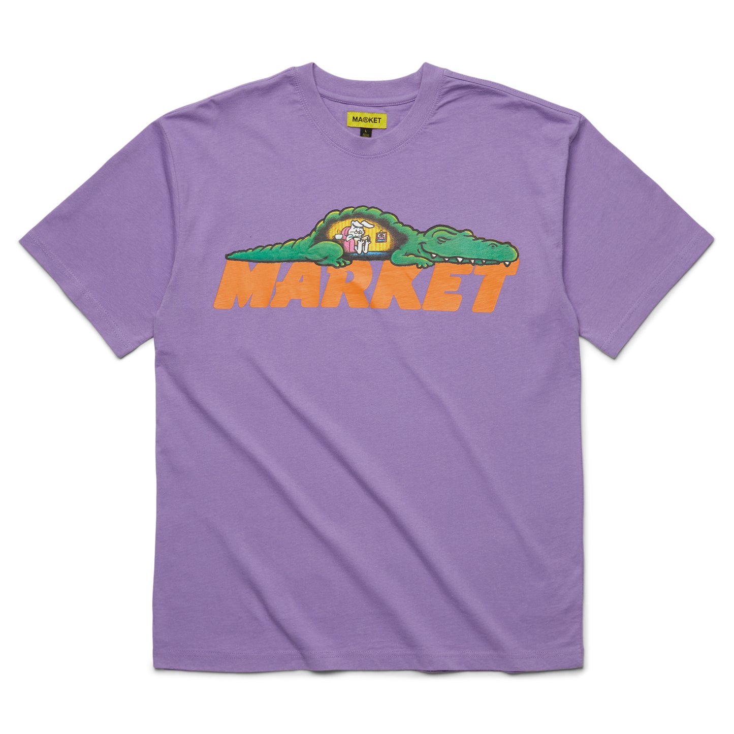 MARKET Belly Of The Beast T-Shirt - Purple
