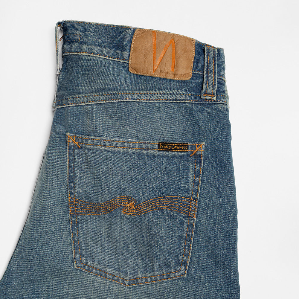 Nudie Jeans Co. Rad Rufus Streaky Worn - Denim