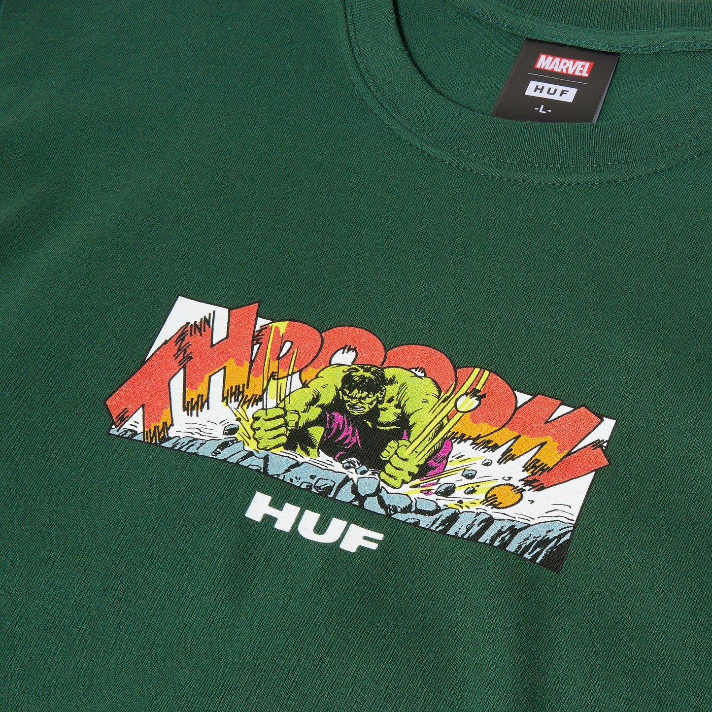 HUF x Hulk Rage T-Shirt - Forest Green