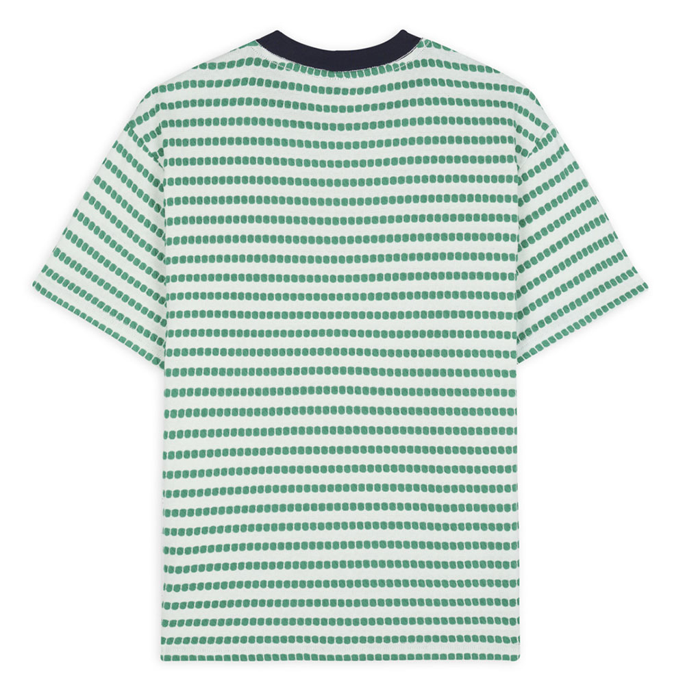 Brain Dead Raised Dot Striped T-Shirt - Sea Foam