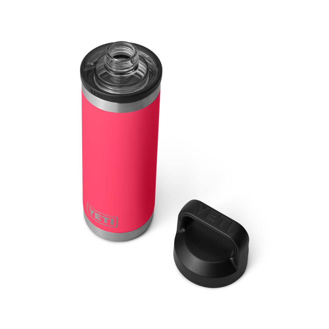 YETI Ramber 18oz Bottle With Chug Cap - Bimini Pink