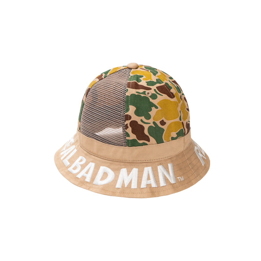 Real Bad Man Lost Hiker Bucket Hat - Tan Camo