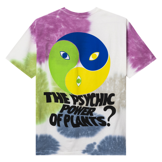 Real Bad Man Psychic Plant Tie Dye T-Shirt - Pink