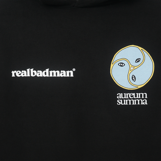 Real Bad Man Alohahaha Hoodie - Black