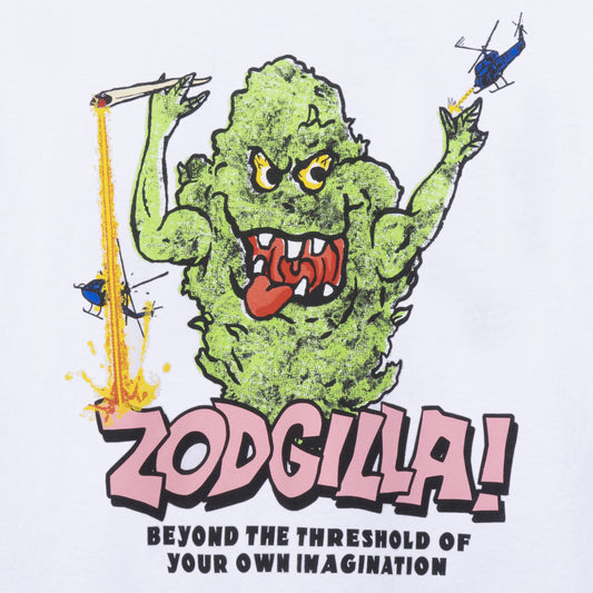 Real Bad Man Zodgilla! T-Shirt - White