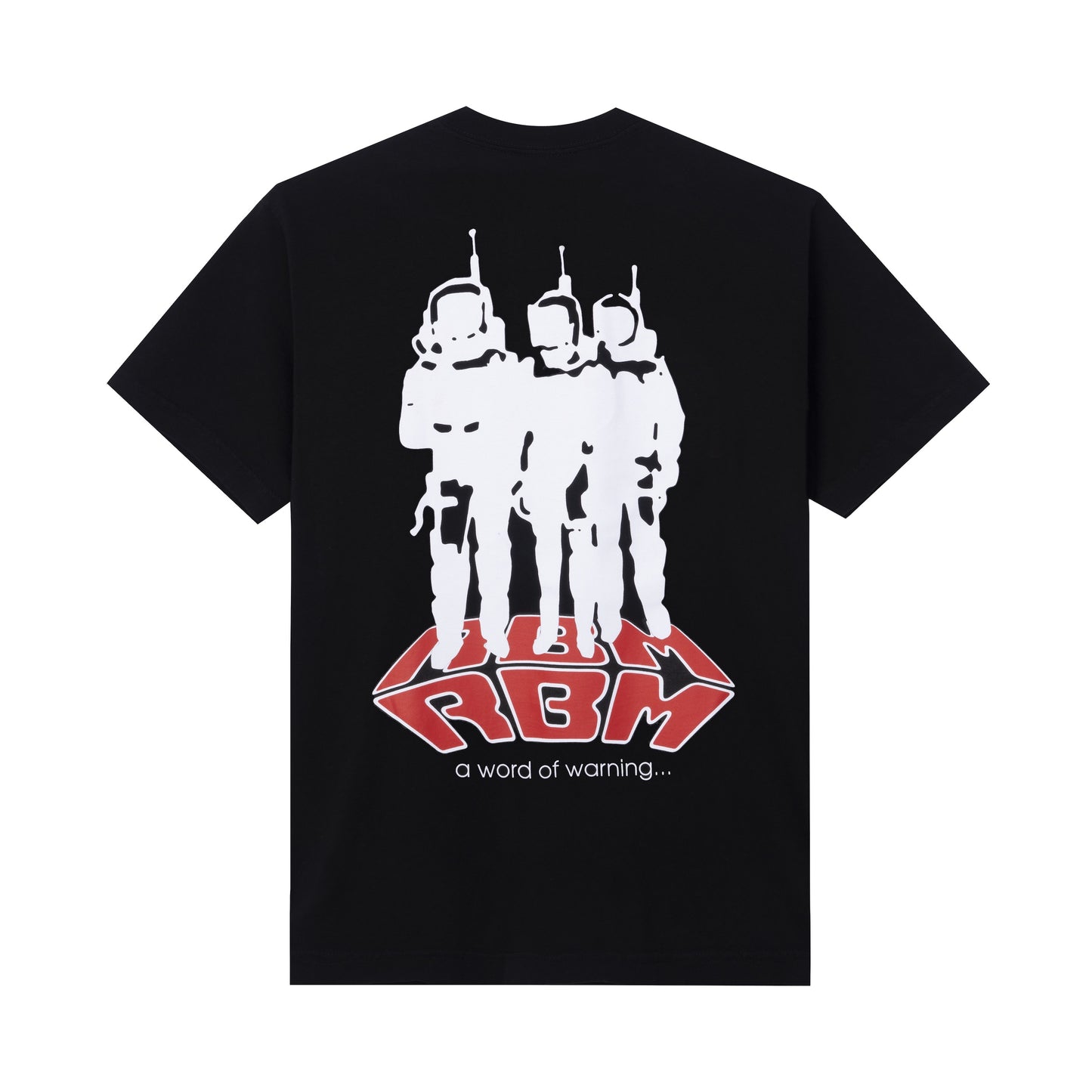 Real Bad Man Warning T-Shirt - Black