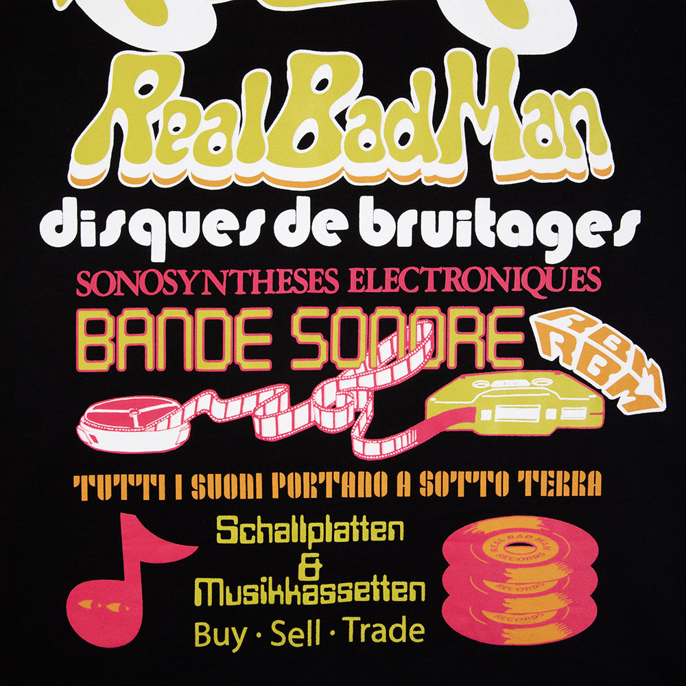 Real Bad Man Les Yoer Sound T-Shirt - Black