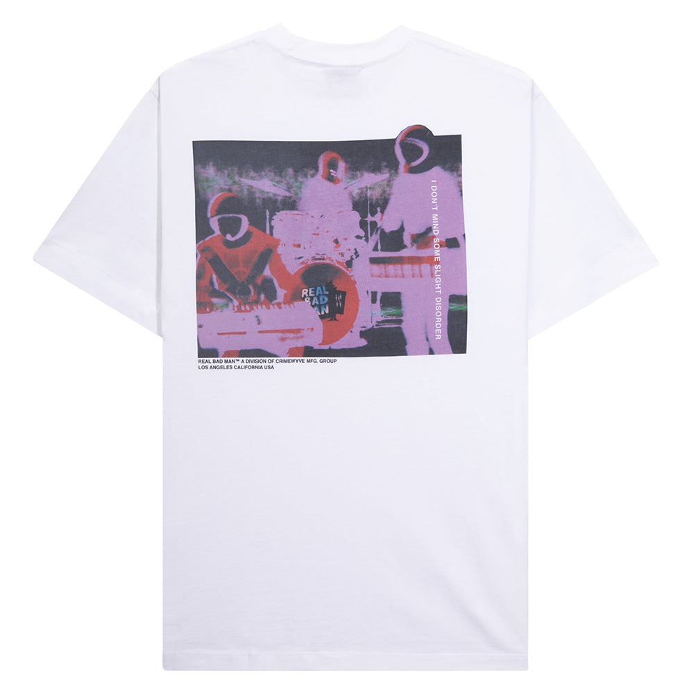 Real Bad Man Slight Disorder T-Shirt - White