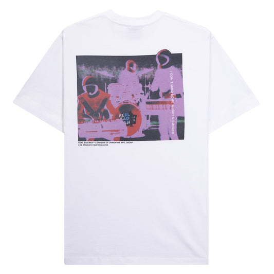 Real Bad Man Slight Disorder T-Shirt - White