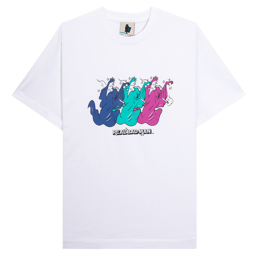 Real Bad Man Phantomz T-Shirt - White