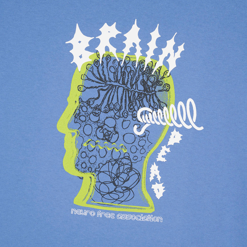 Brain Dead Ringing Ear T-Shirt - Blue
