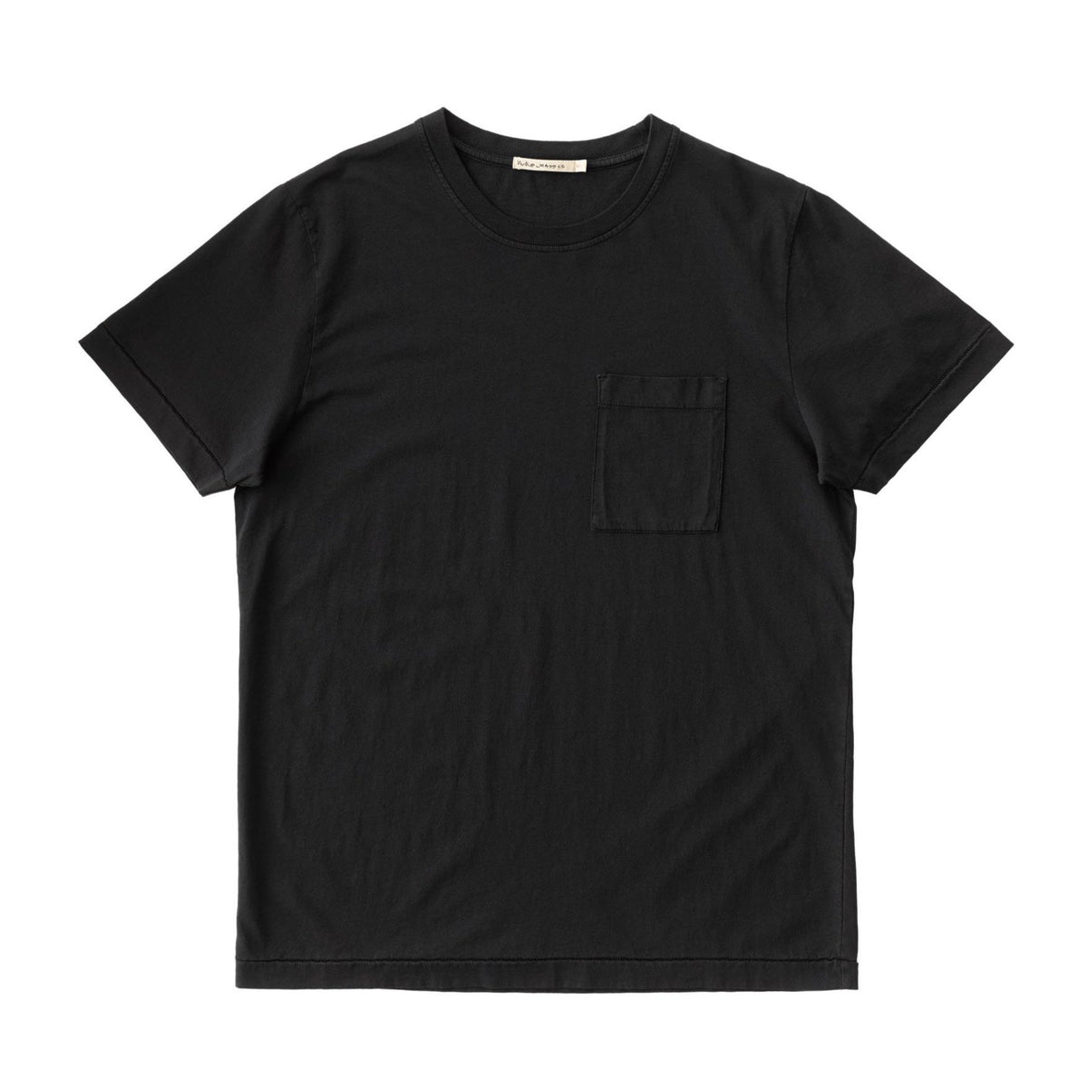 Nudie Jeans Co. Roy One Pocket T-Shirt - Black