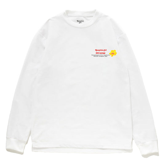 Reception S.C. LS 808 Lounge T-Shirt - White