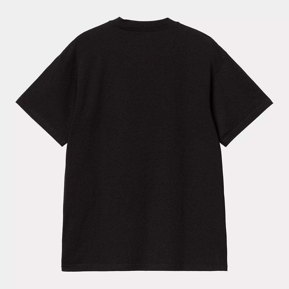 Carhartt WIP S/S Louder T-Shirt - Black Heavy Enzyme Wash