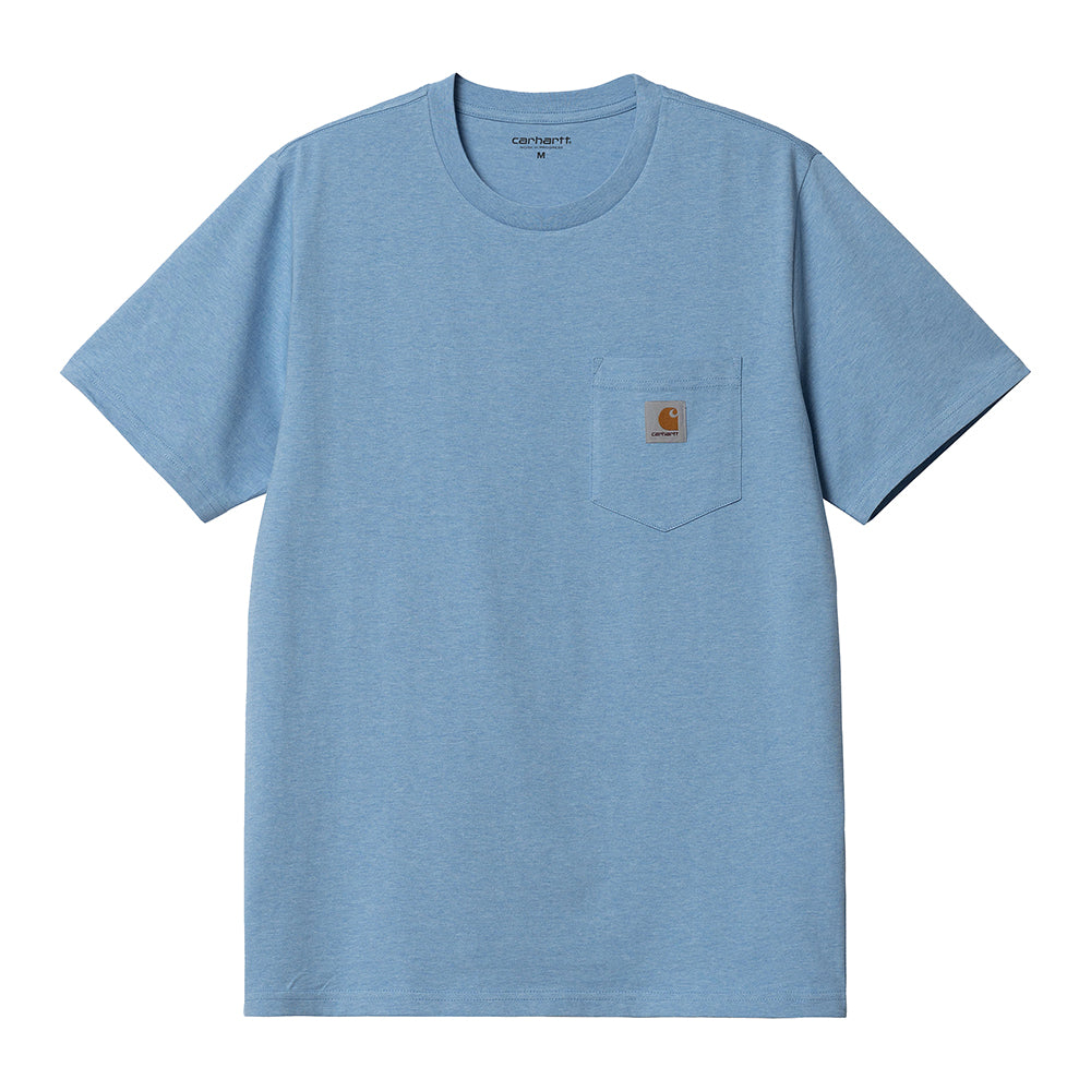Carhartt WIP Pocket T-Shirt - Piscine Heather