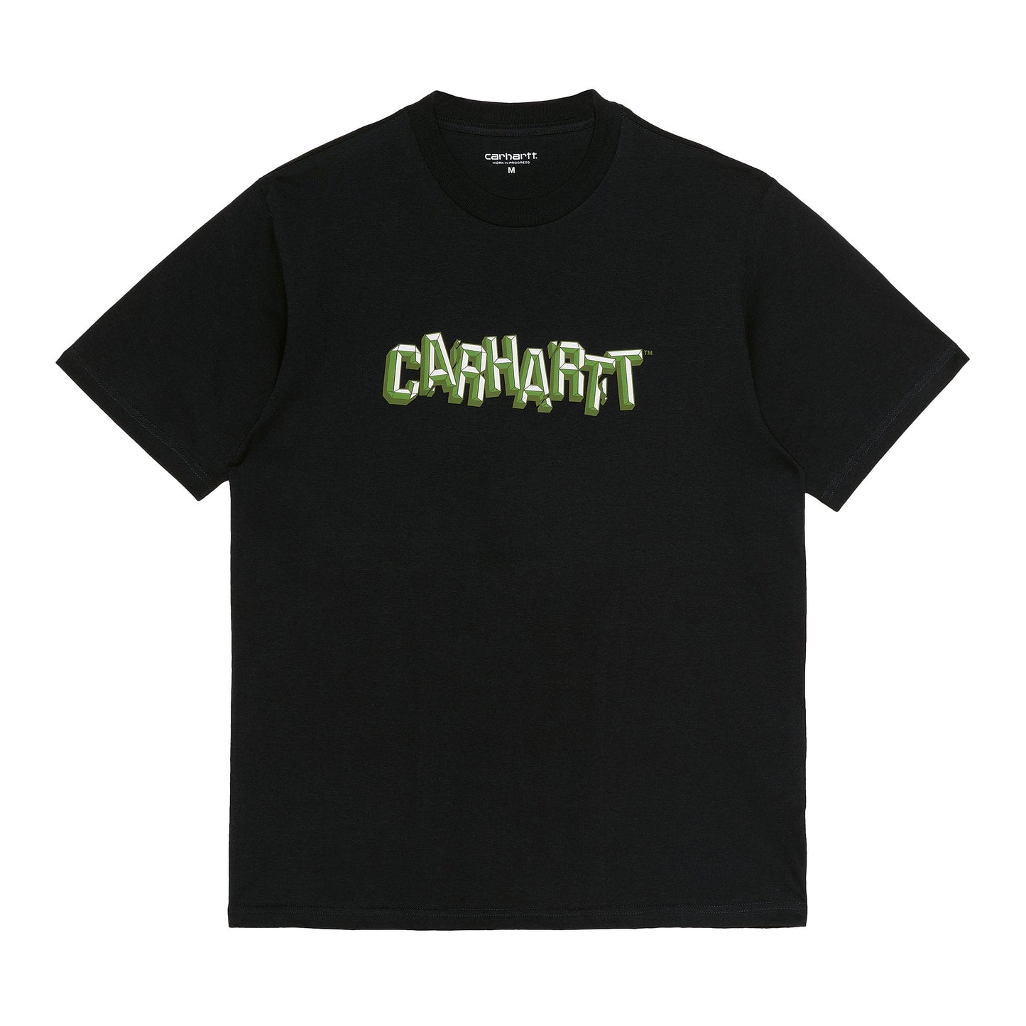 Carhartt WIP Shattered Script T-Shirt - Dark Navy