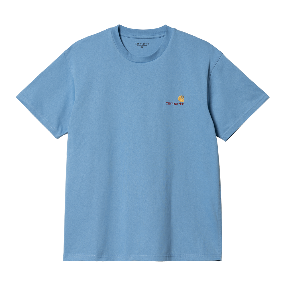 Carhartt WIP American Script T-Shirt - Piscine