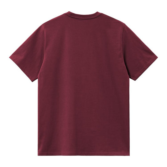 Carhartt WIP American Script T-Shirt - Malbec