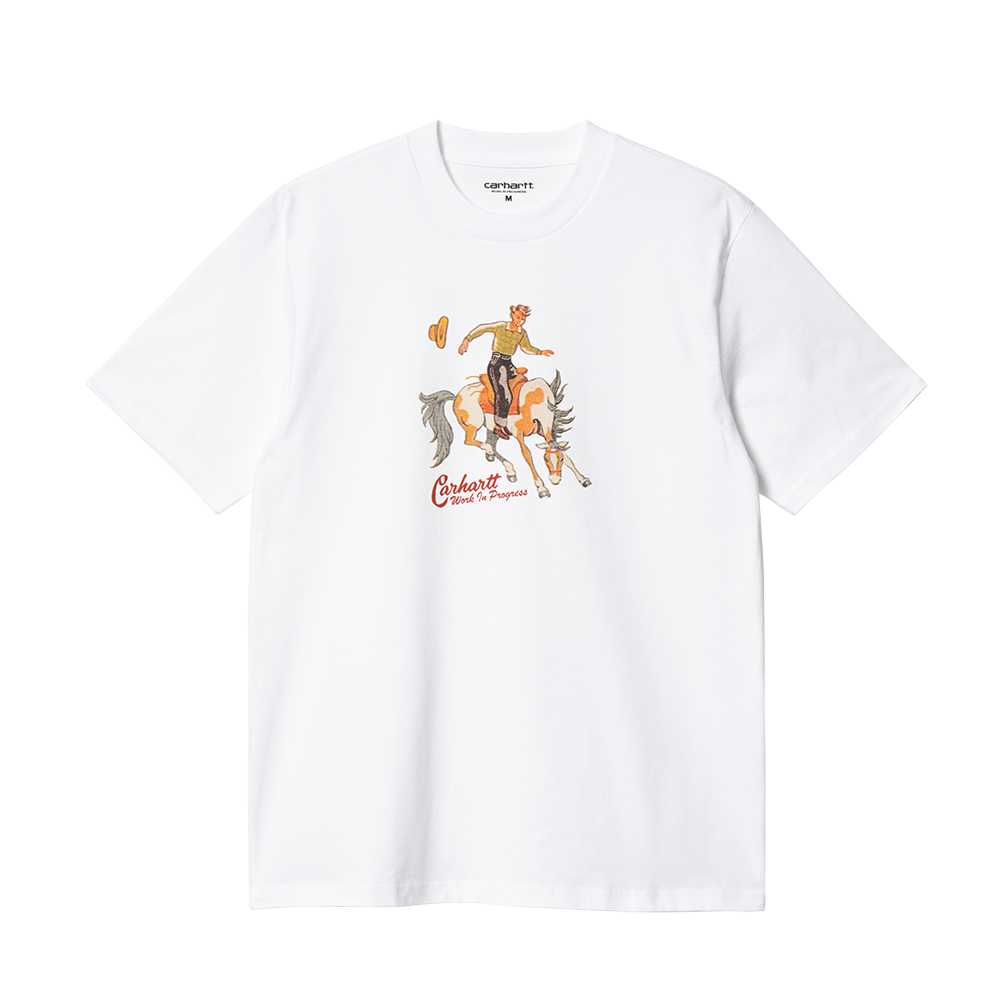 Carhartt WIP Black Jack T-Shirt - White