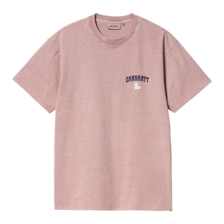 Carhartt WIP S/S Duckin T-Shirt - Glassy Pink