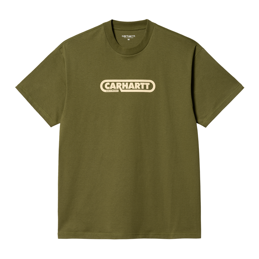 Carhartt WIP Fuse Script T-Shirt - Kiwi Citron