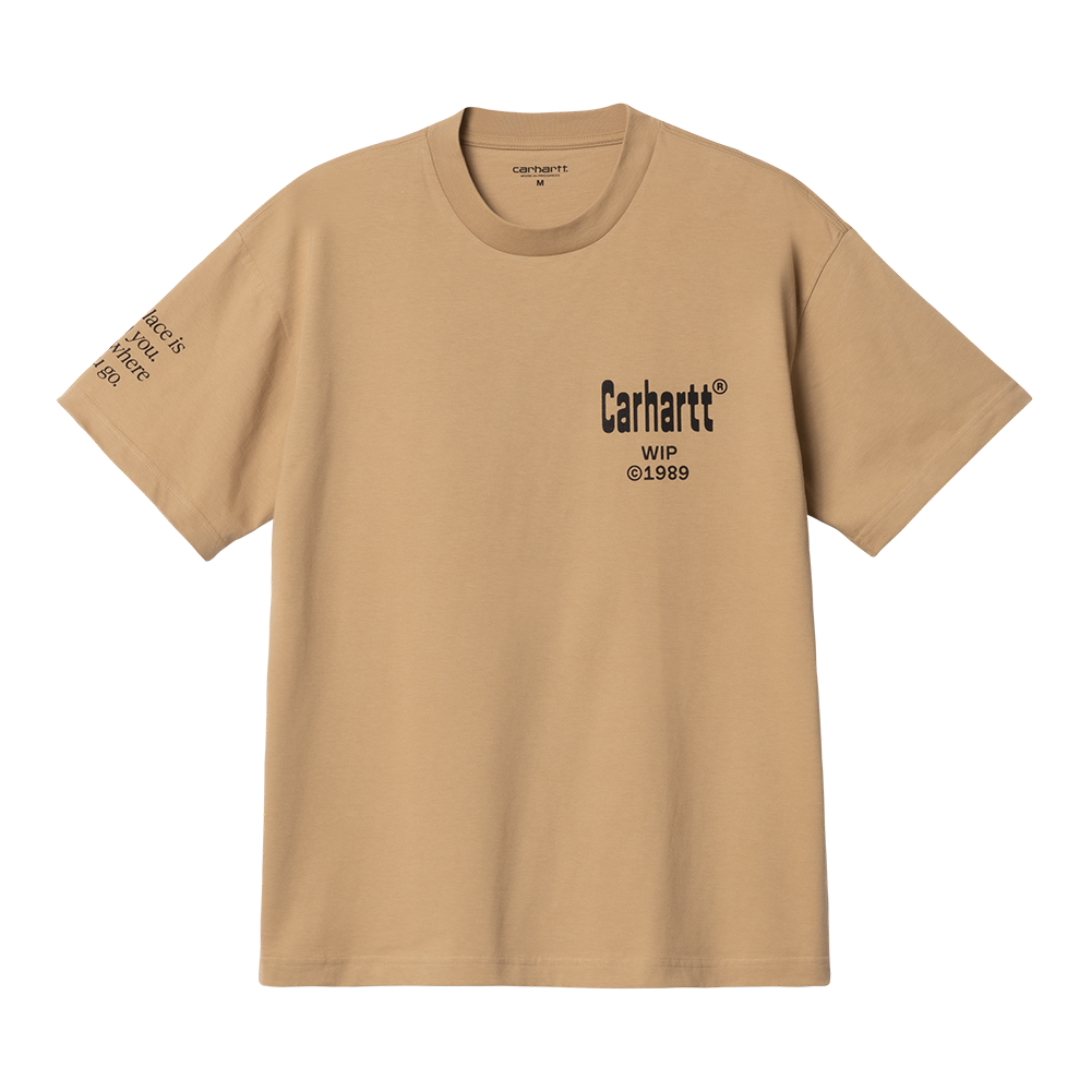 Carhartt WIP Home T-Shirt - Dusty Hamilton Brown Black