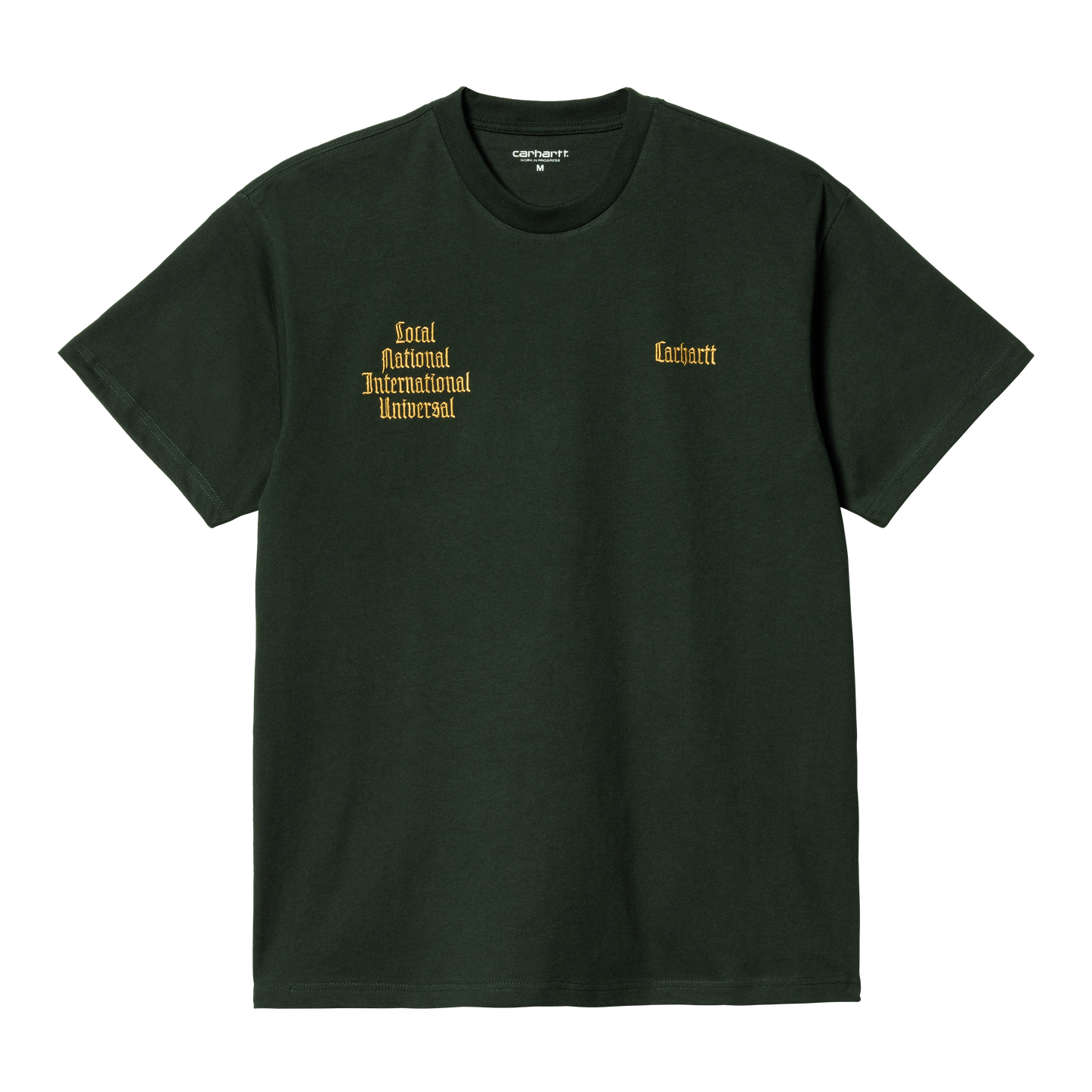 Carhartt WIP Letterman T-Shirt - Dark Cedar Ochre