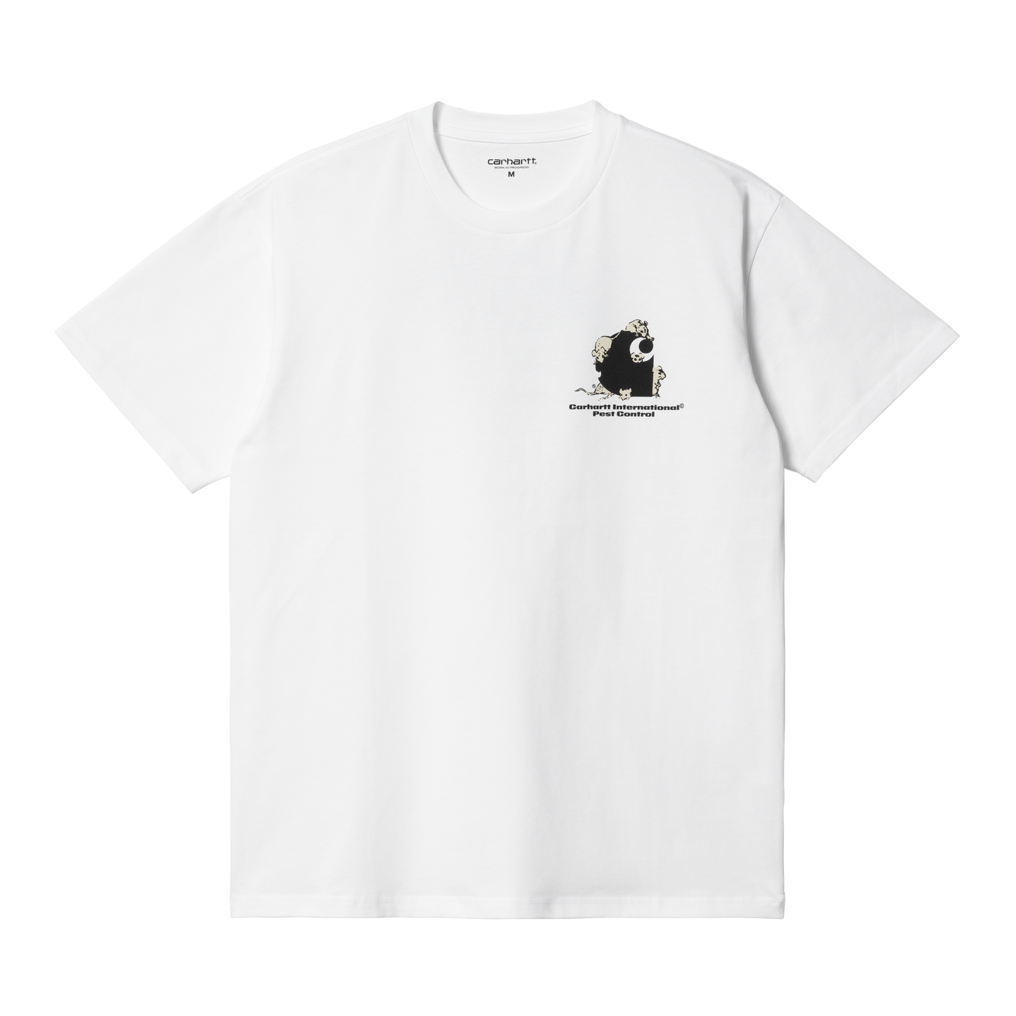 Carhartt WIP Pest Control T-Shirt - White
