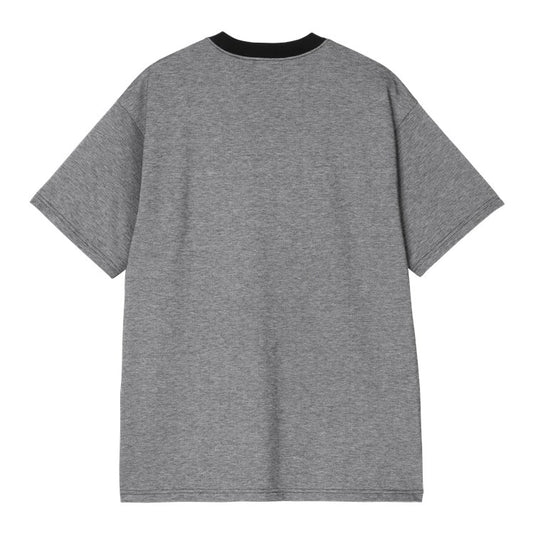 Carhartt WIP S/S Pique T-Shirt - Black White