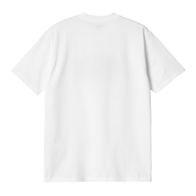 Carhartt WIP S/S Press Script T-Shirt - White