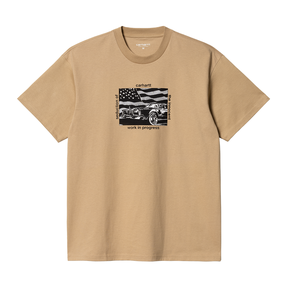 Carhartt WIP Seduction T-Shirt - Dusty Hamilton Brown