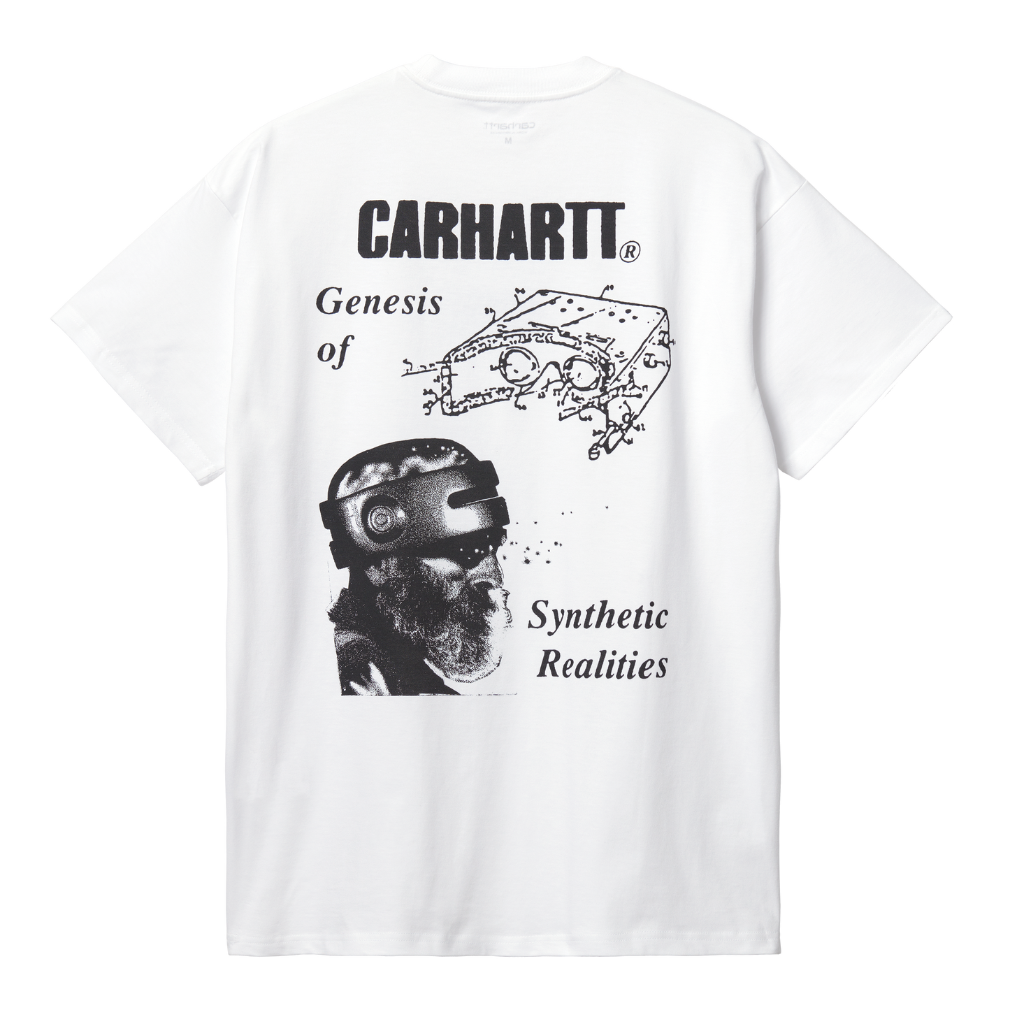 Carhartt WIP Synthetic Realities T-Shirt - White Black