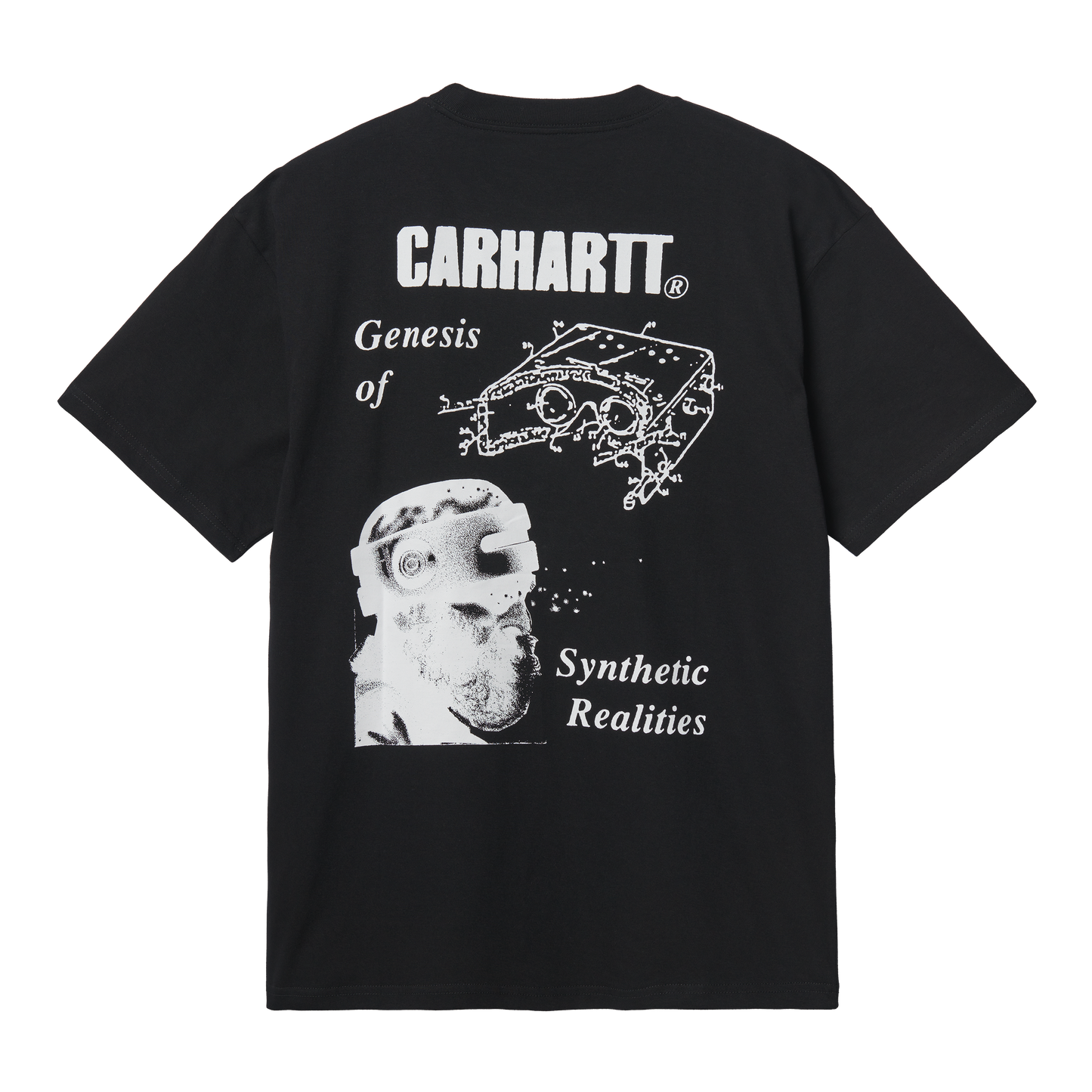 Carhartt WIP Synthetic Realities T-Shirt - Black White