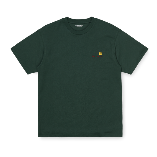 Carhartt WIP American Script T-Shirt - Black