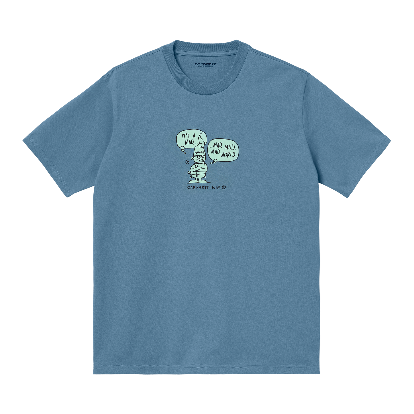 Carhartt WIP Mad World Tour T-Shirt - Icy Water