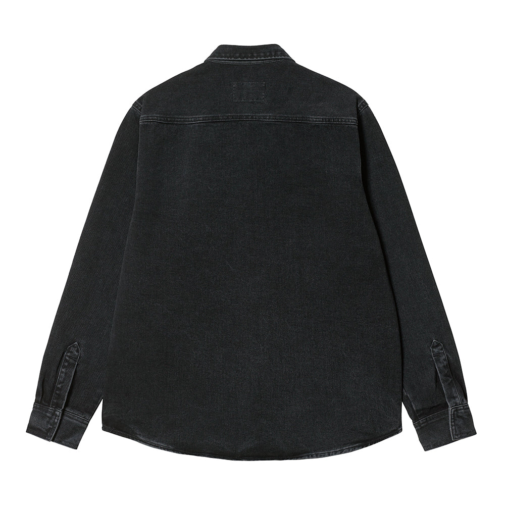 Carhartt WIP Salinac Shirt Jac - Black Stonewashed