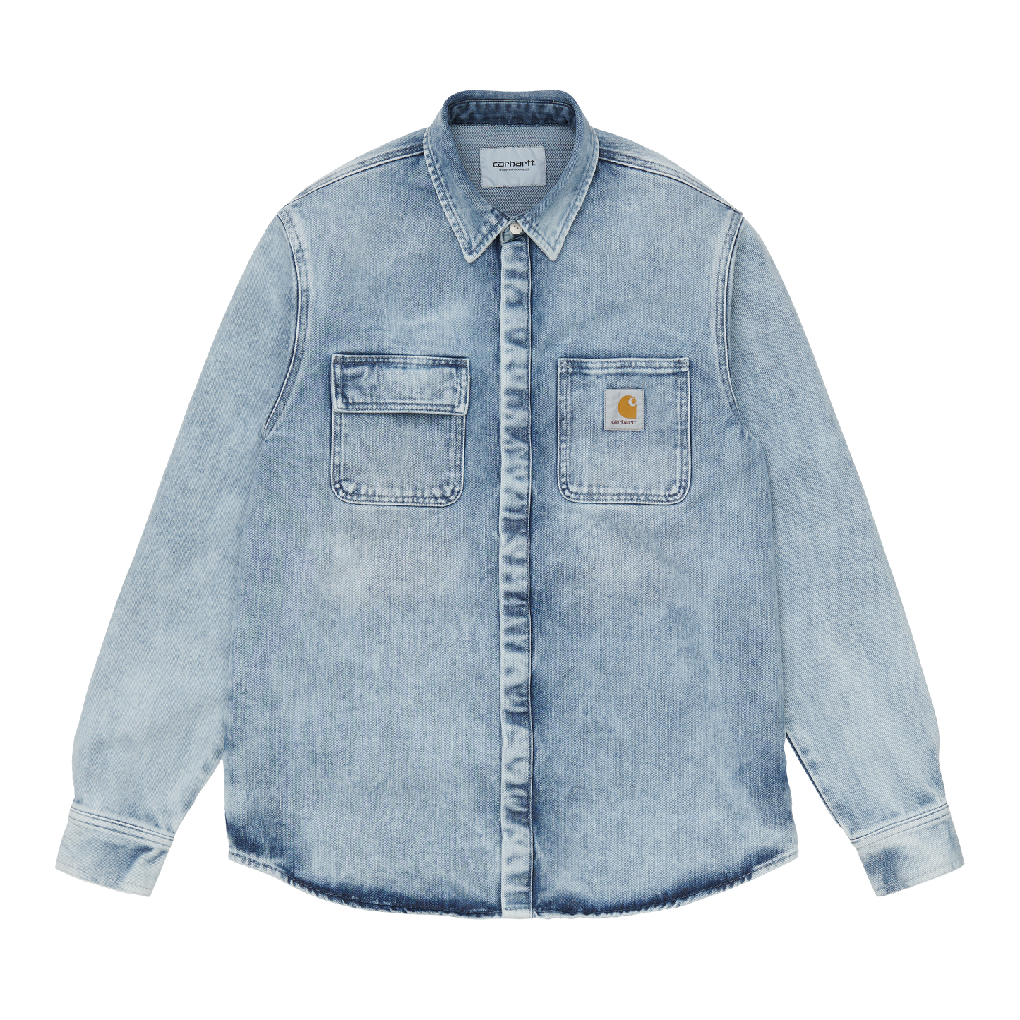 Carhartt WIP Salinac Shirt Jac - Blue Light Used