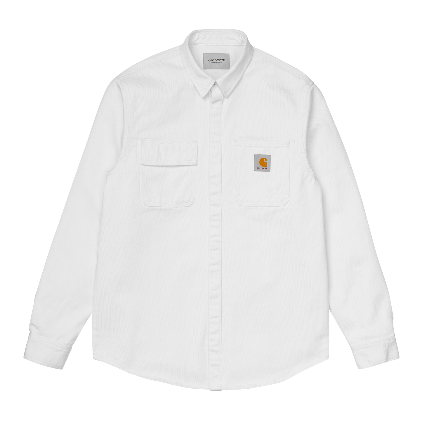 Carhartt WIP Salinac Shirt Jac - White Worn