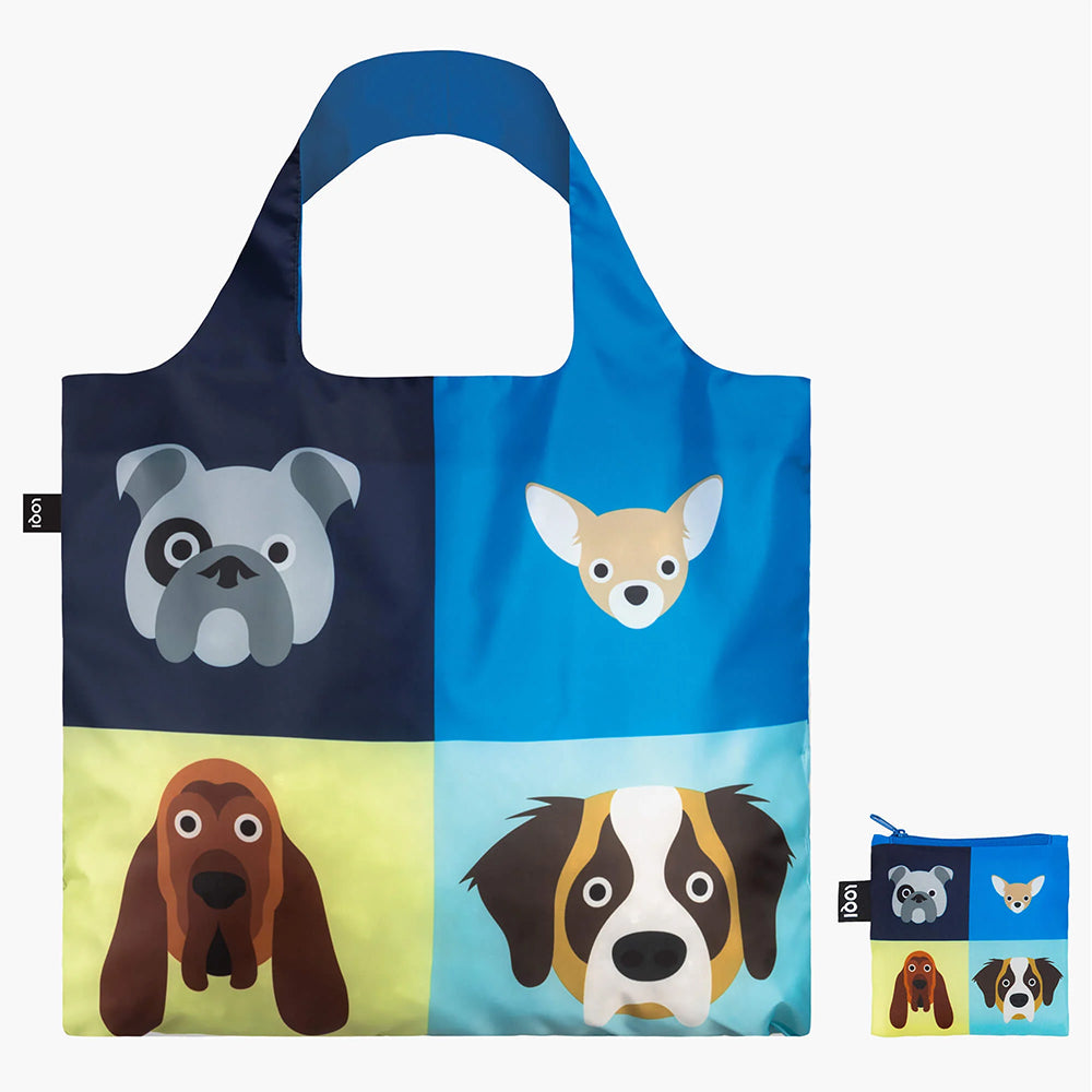 LOQI Stephen Cheetham Dogs Bag - Multi