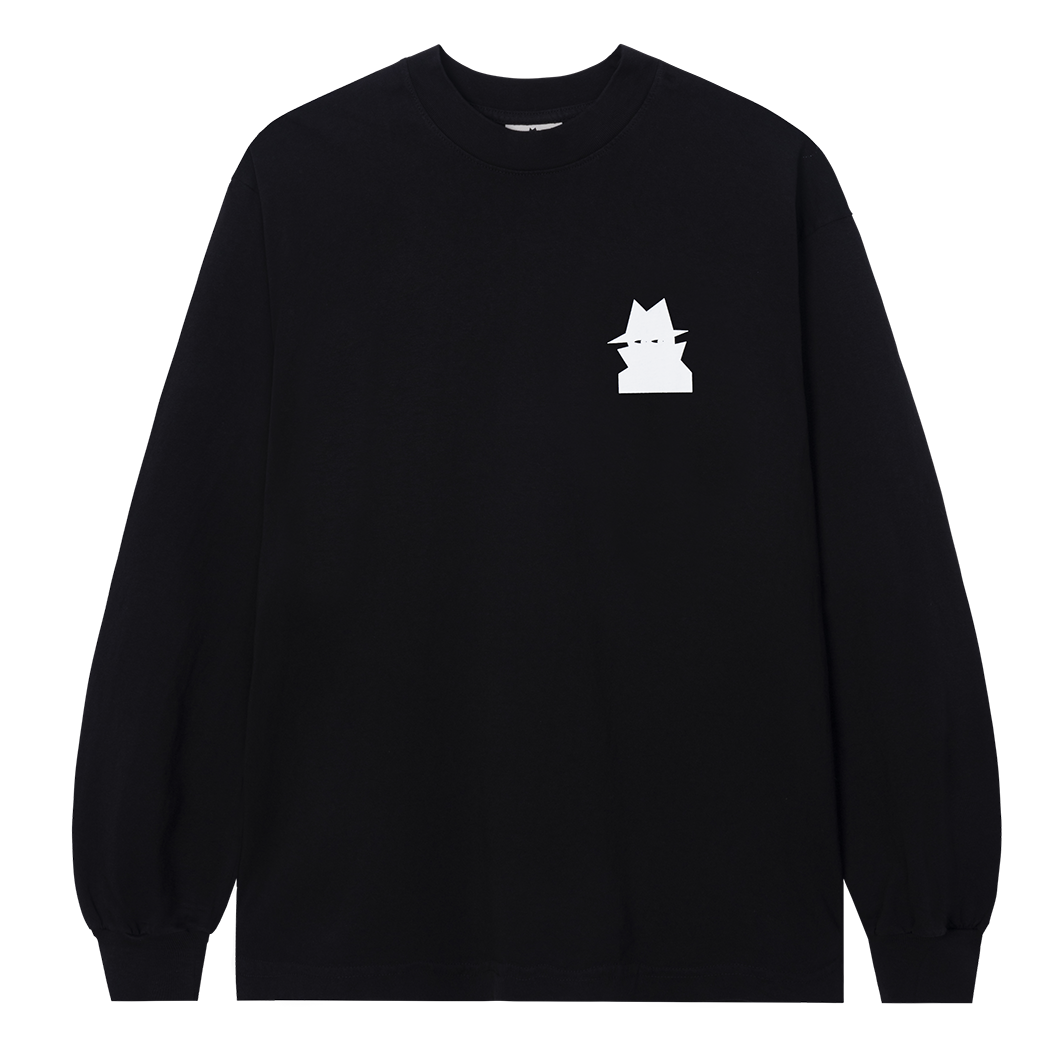 Real Bad Man Schroomergang LS T-Shirt - Black