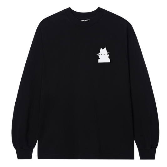 Real Bad Man Schroomergang LS T-Shirt - Black