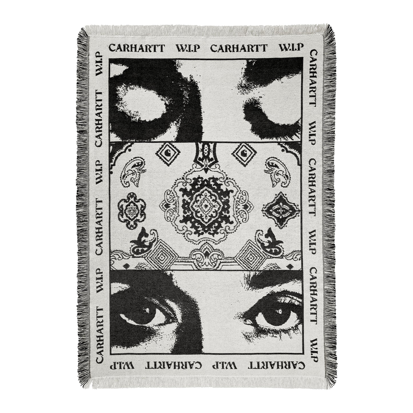 Carhartt WIP Scope Woven Blanket - Wax Black