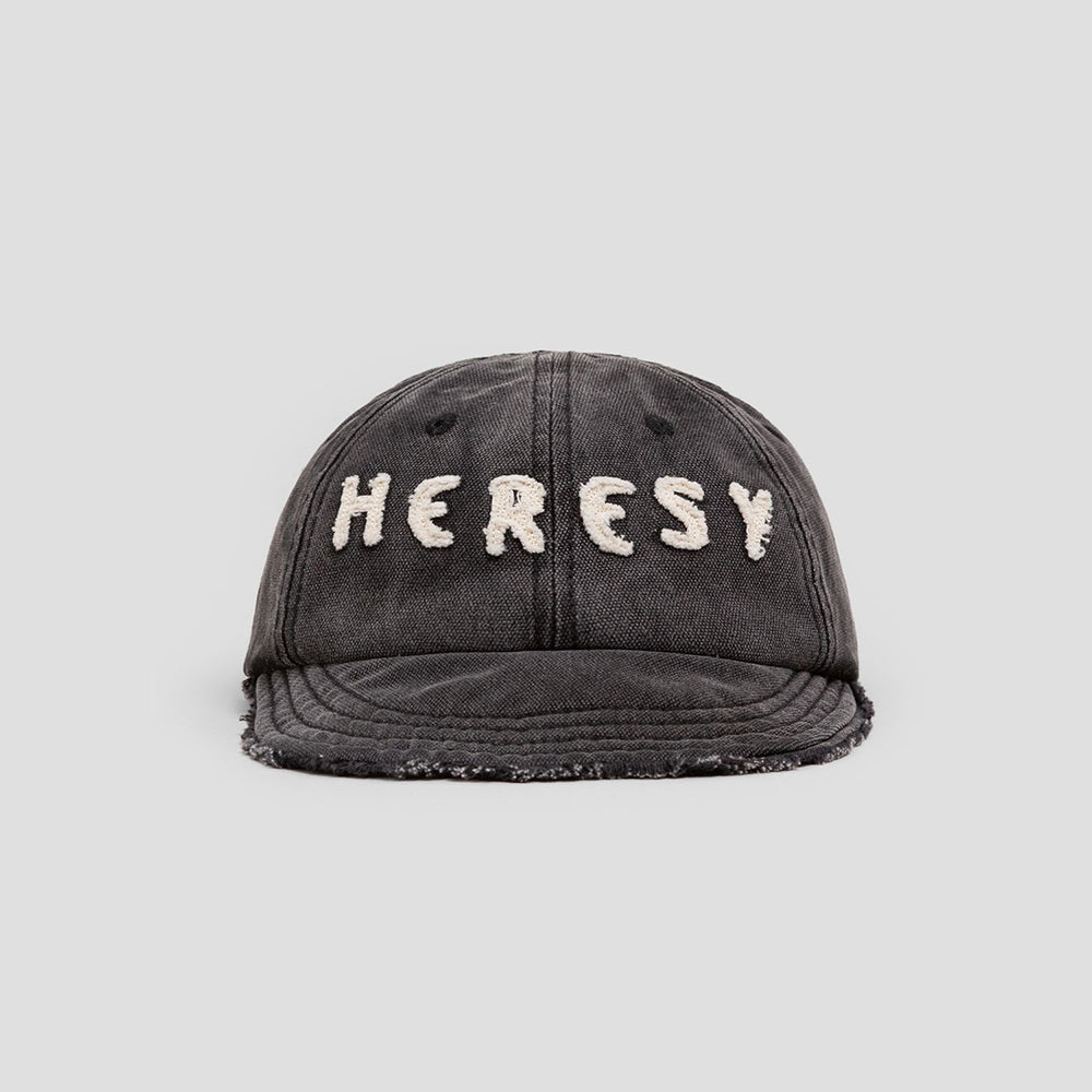 Heresy Scraggy Soft Peak Cap - Ash