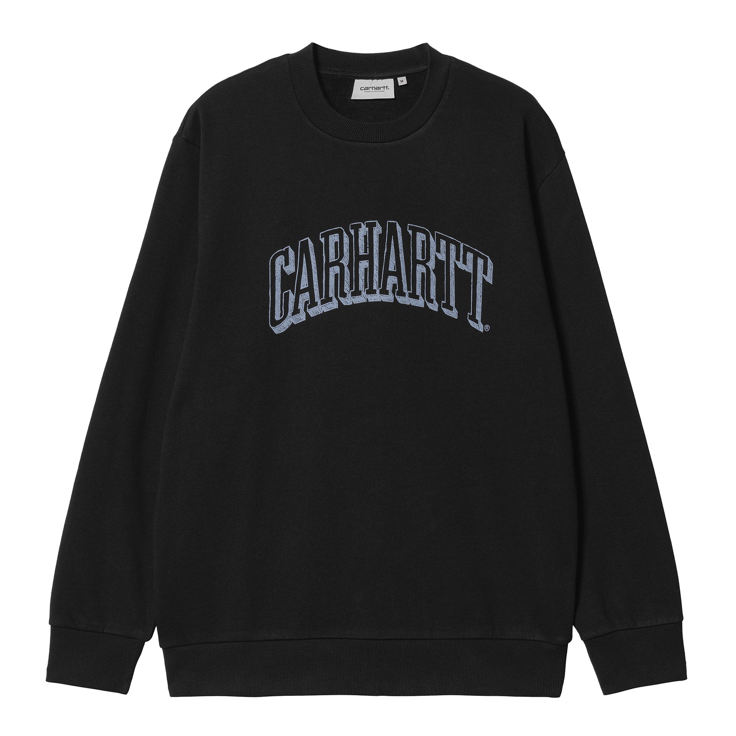 Carhartt WIP Scrawl Sweatshirt - Black Misty Sky