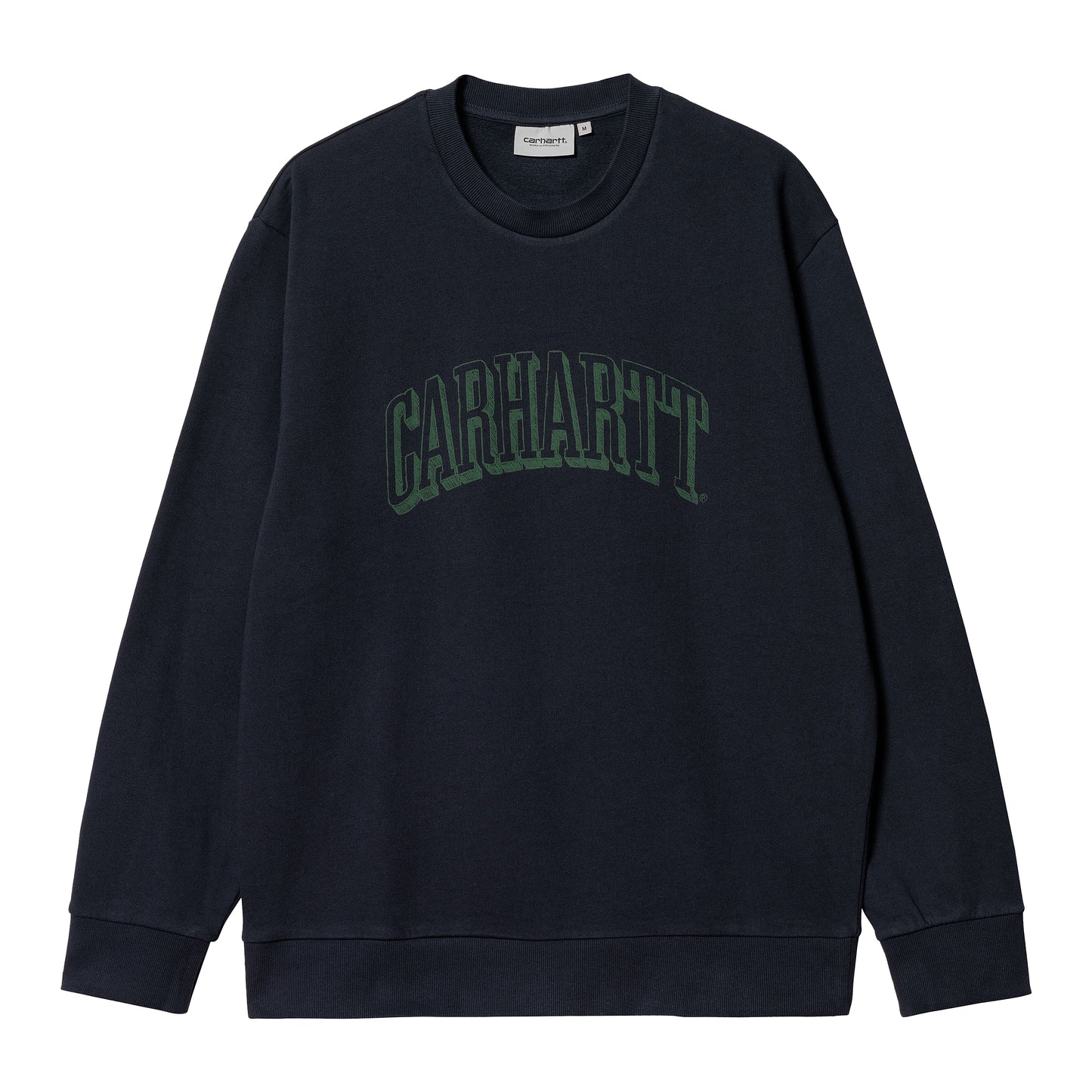 Carhartt WIP Scrawl Sweatshirt - Dark Navy Bonsai