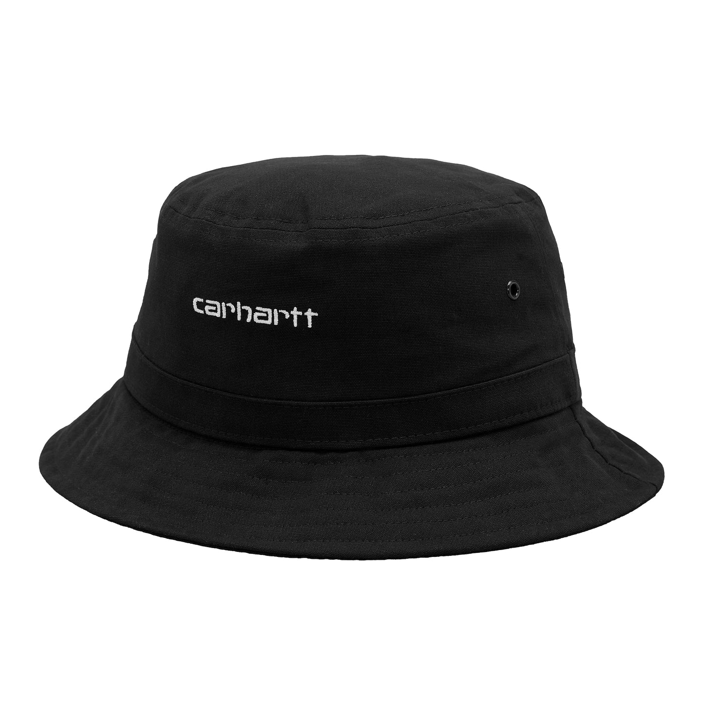 Carhartt WIP Script Bucket Hat - Black White