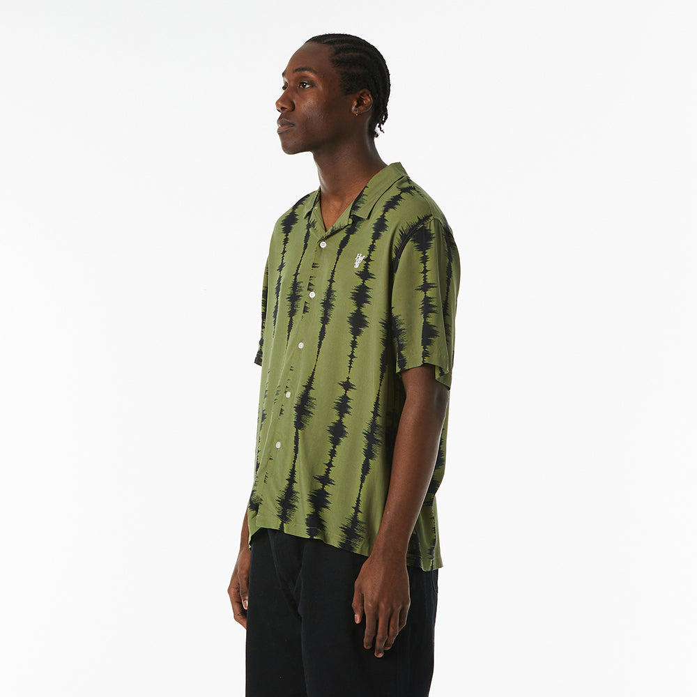 HUF Seismogram Resort Shirt - Olive